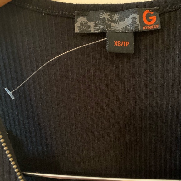 G By Guess Form Fitting Midi Black Dress - Picture 4 of 7